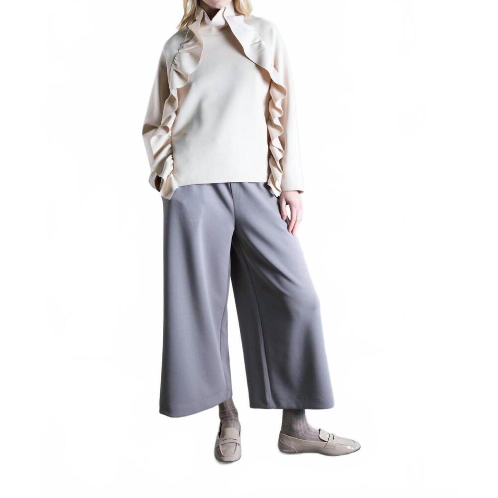 NEW PSOPHIA wide leg pant in storm